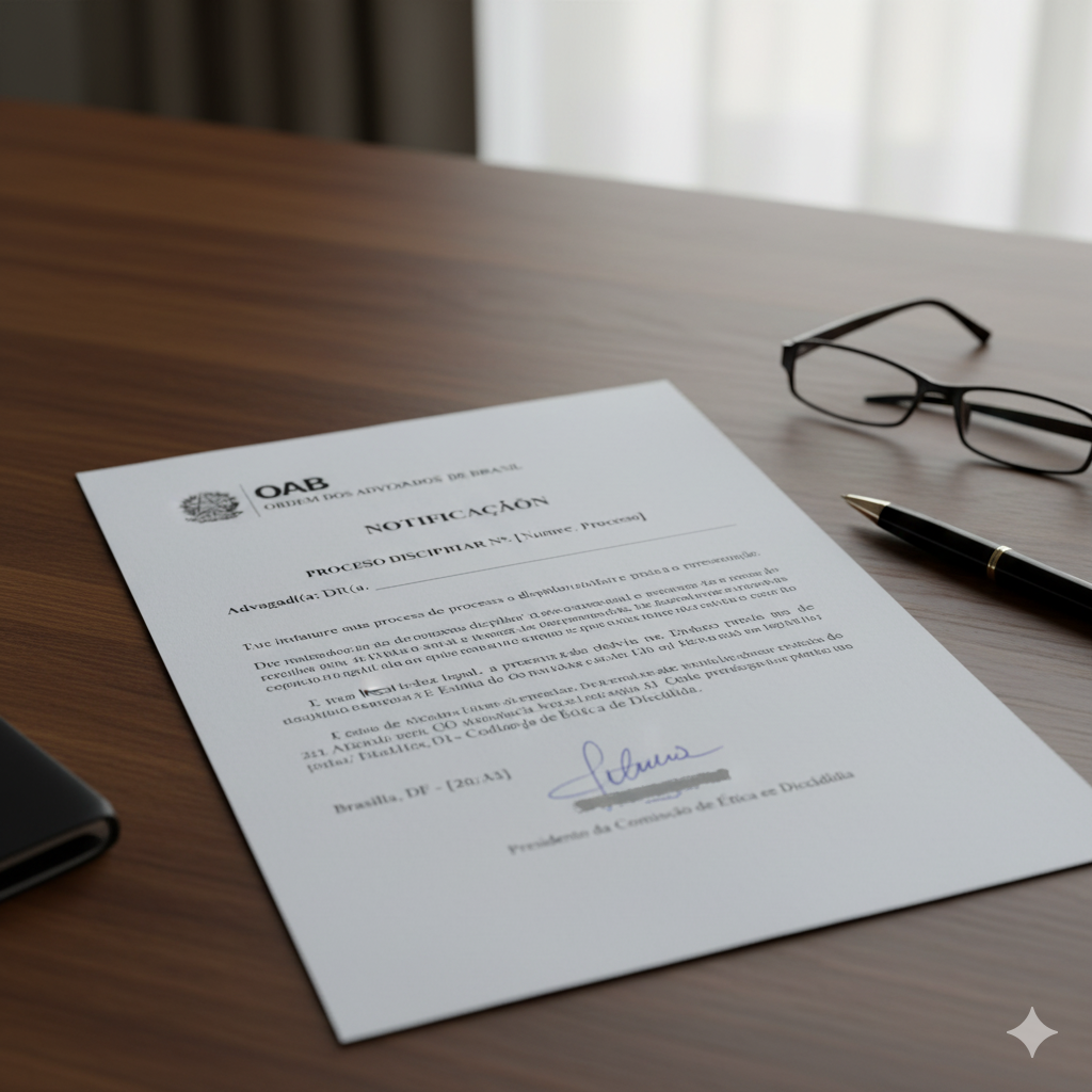 A Notificação do Advogado no Processo Disciplinar da OAB
